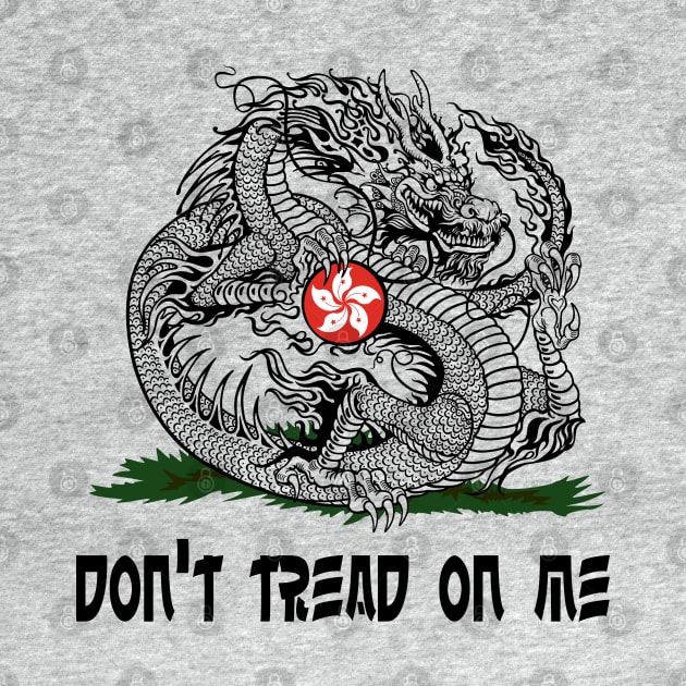 Don't Tread On Me (Hong Kong) - Traditional by JCD666